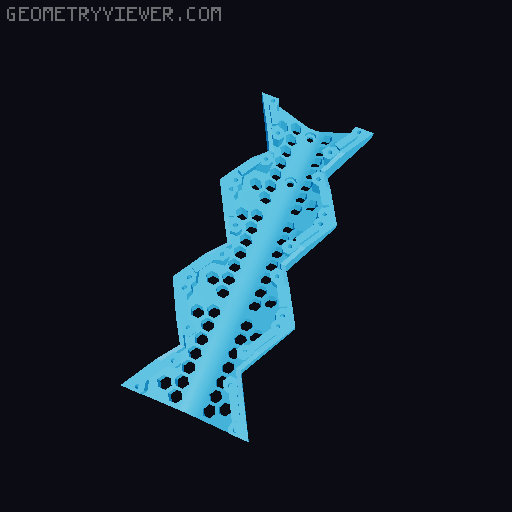 Hextraction Fancy Game Board Remix 3D model thumbnail