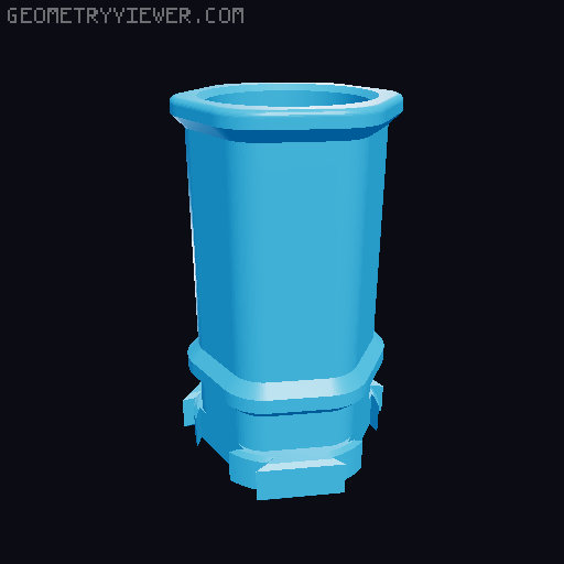 Expandable Paint Tray 3D model thumbnail