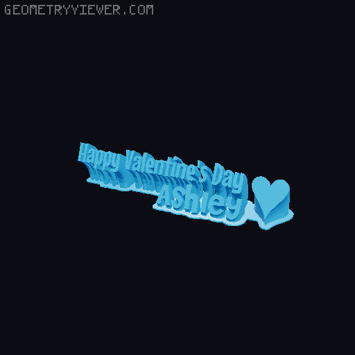 Happy Valentines Day... 3D model thumbnail