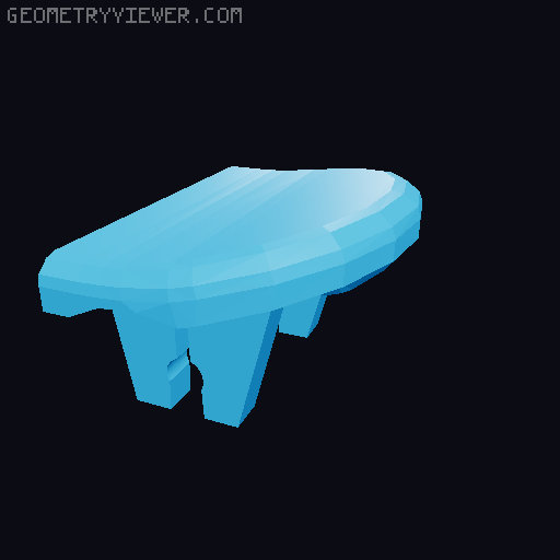 Bart Simpson Giant Minifig 3D model thumbnail
