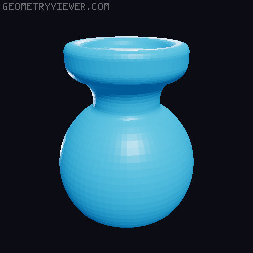 Egg Fidget 3D model thumbnail