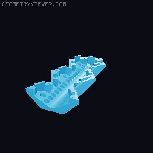 Hextraction Fancy Game Board Remix 3D model thumbnail