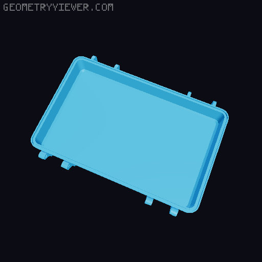 Rugged filament sample box | Remix 3D model thumbnail