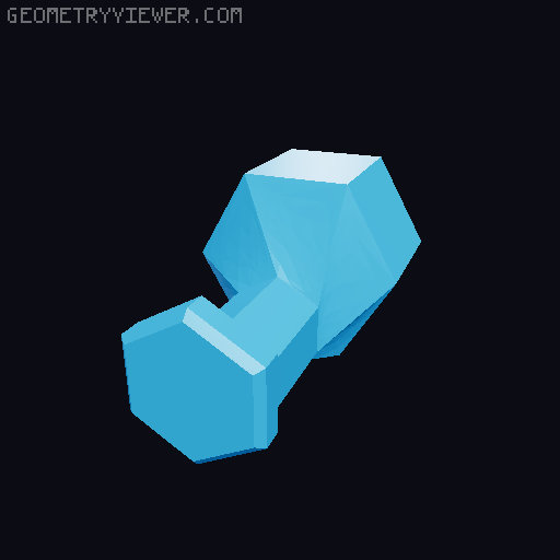 HexScraper Holder for Honeycomb Storage Wall 3D model thumbnail