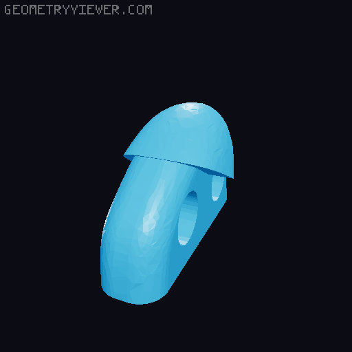 3D Printable Girlpla / Mecha Musume / Megami Device / 30 Minute Sisters / Frame Arms compatible blank figure 3D model thumbnail