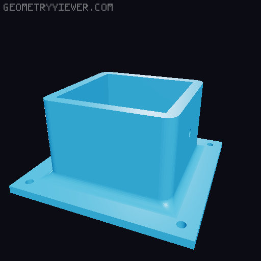 Kobra 3v2 Ace Pro Top Mount 3D model thumbnail