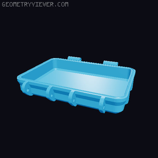 Sleeved Card Box 3D model thumbnail