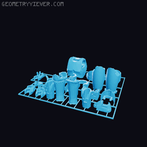 Dummy 13 StormTrooper 2.0 3D model thumbnail