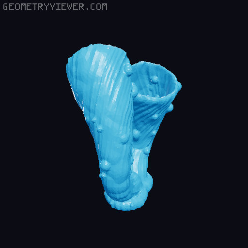 100 Fantasy Plants for Tabletop Base & Terrain Design (Alien Vegetation 61) 3D model thumbnail