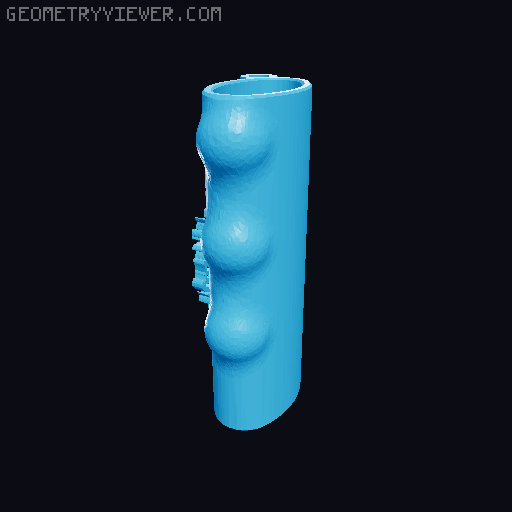 Sacto FPV Mob BIC Lighter Case 3D model thumbnail