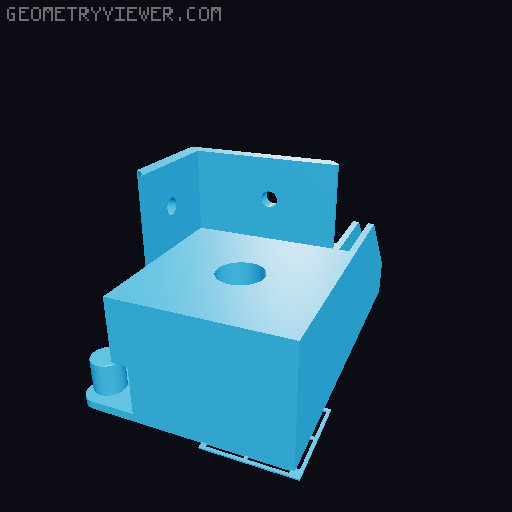 Pocket Doors for Lack Enclosure v2 3D model thumbnail