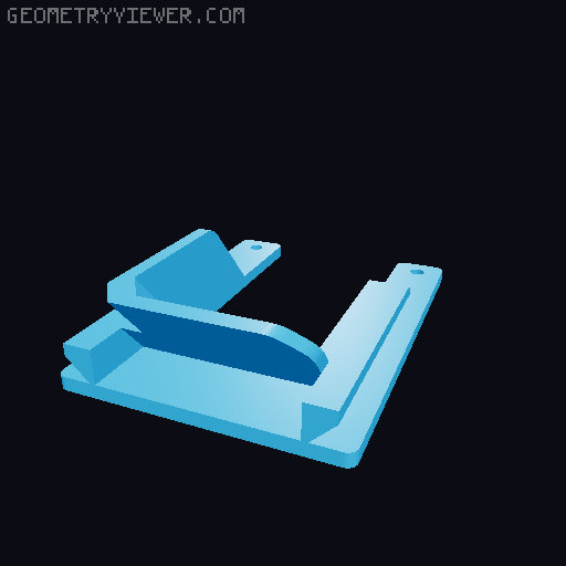 rampa para purga flashforge ad5x (flashforge ad5x purge ramp ) 3D model thumbnail