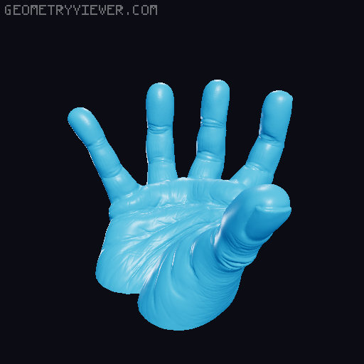 Hand Organizer (USB and SD/microSD) 3D model thumbnail