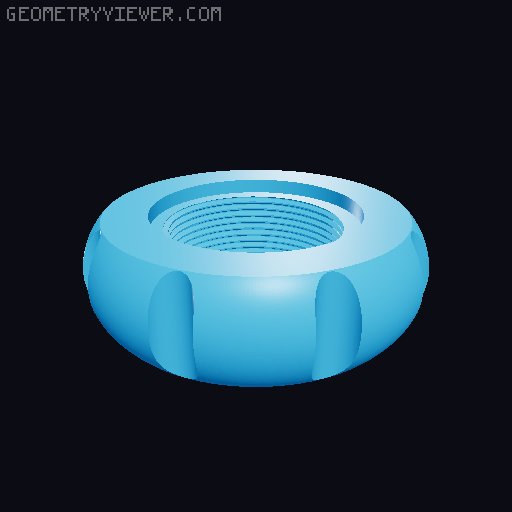 Filtered Water Faucet Holder 3D model thumbnail