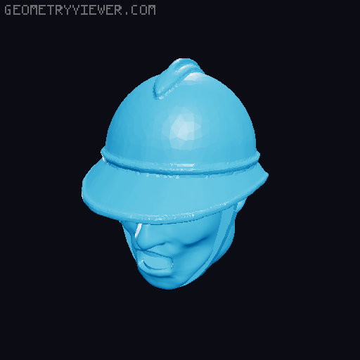28mm Polish Border Protection Corps (KOP)  Bits and pieces 3D model thumbnail