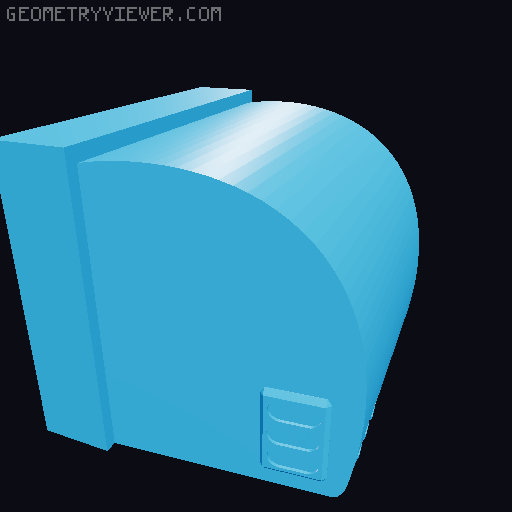 Dummy 13 TV Head V2 3D model thumbnail