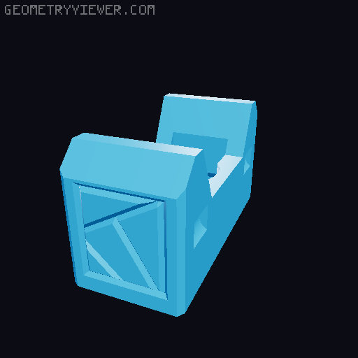 Improved parts for Dummy at 150% 3D model thumbnail