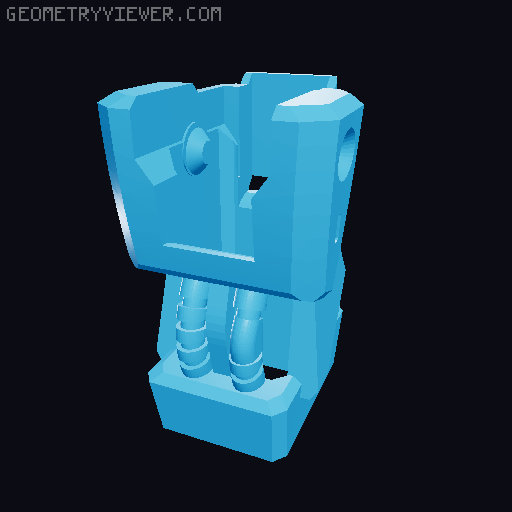 Gundam Dummy 13 Arms [Hyaku Shiki] 3D model thumbnail