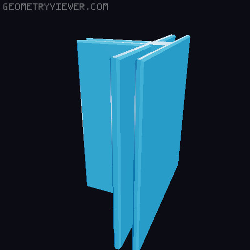 Mini Modular Framing System for 3 mm perspex 3D model thumbnail