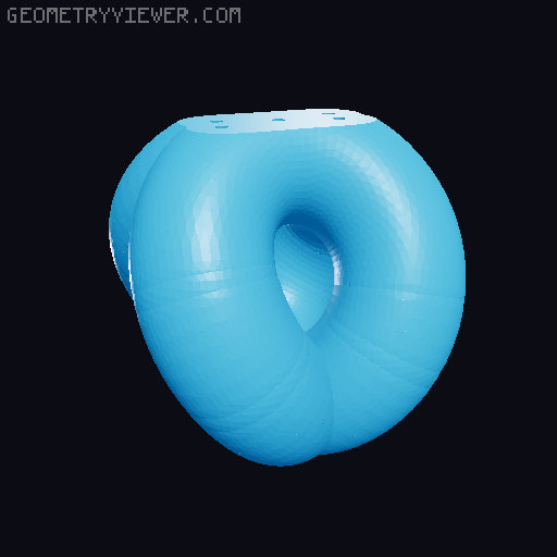 Equation-Driven Guided Sweep Pots 3D model thumbnail