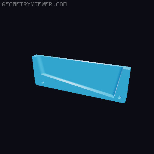 windsurf tuttle box mold 3D model thumbnail