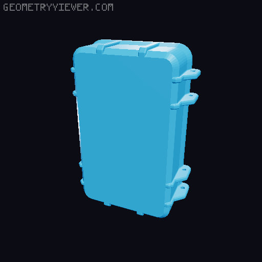 Rugged box remix 3D model thumbnail