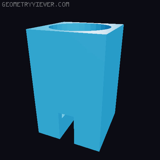 Shutter speed tester 3D model thumbnail