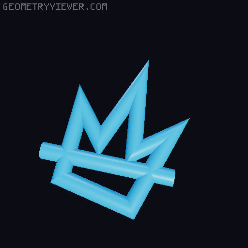 NO KINGS Whistle 3D model thumbnail