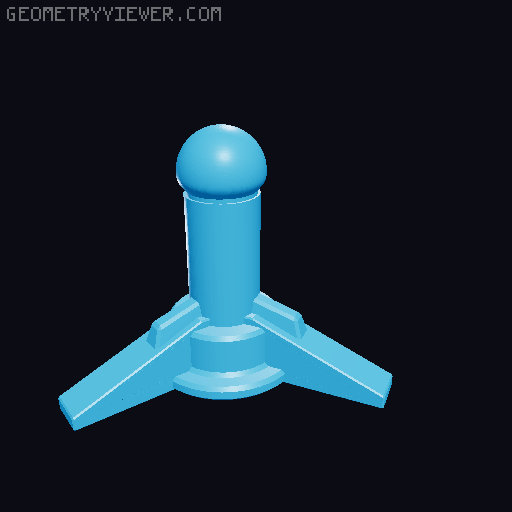 Missile Defense Site 3D model thumbnail