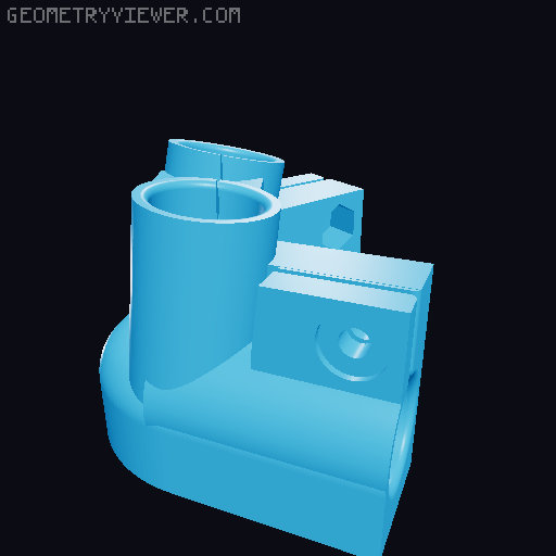 Hill Mount for Hadley Telescope 3D model thumbnail