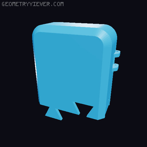 Ayn ODIN 2 Travel Box / Case - Big 3D model thumbnail