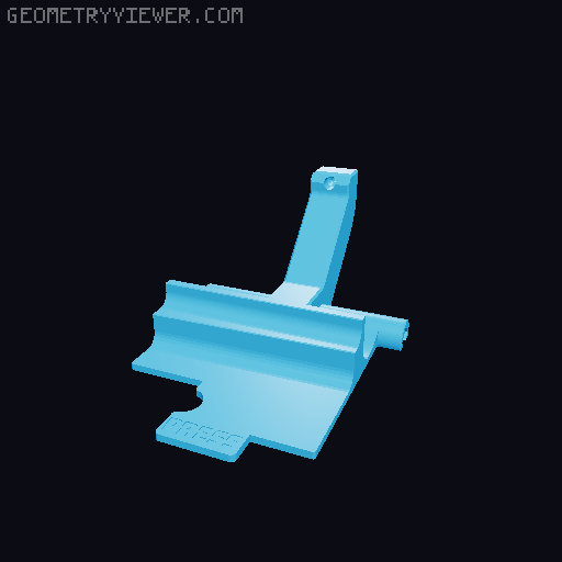 116mm Doob Tube Dispenser 3D model thumbnail