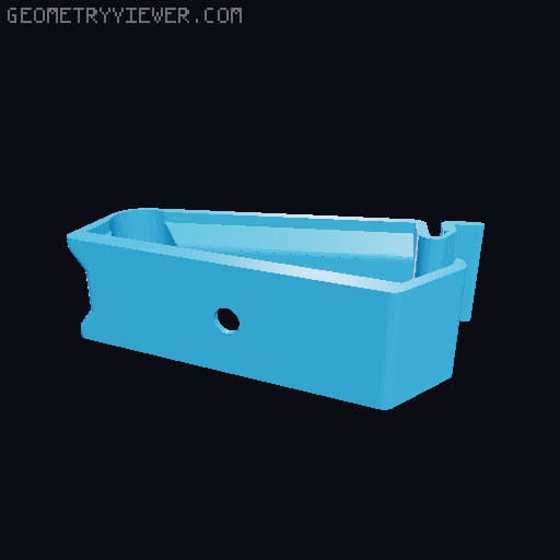 KLAMMA (Screw Mount) - Locking Cable Clip 3D model thumbnail