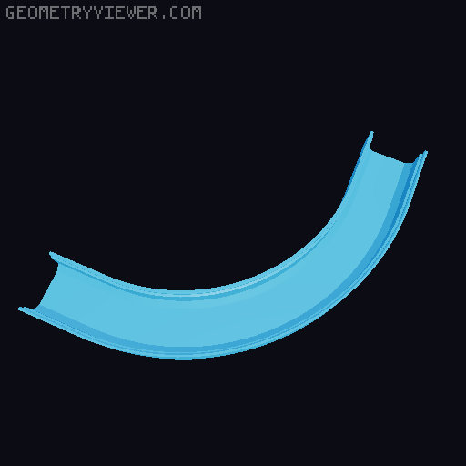 Underware Channel Tops (I, L, C, T, X) - Extra height + Parametric models 3D model thumbnail