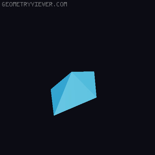 Geometric Bull  - wall design 3D model thumbnail