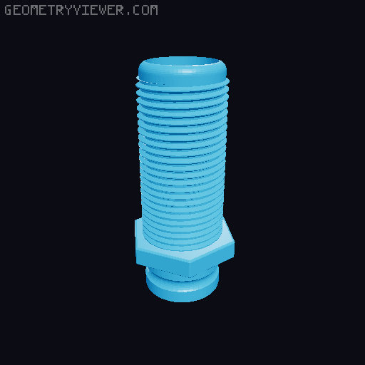 Powder Check Die 3D model thumbnail