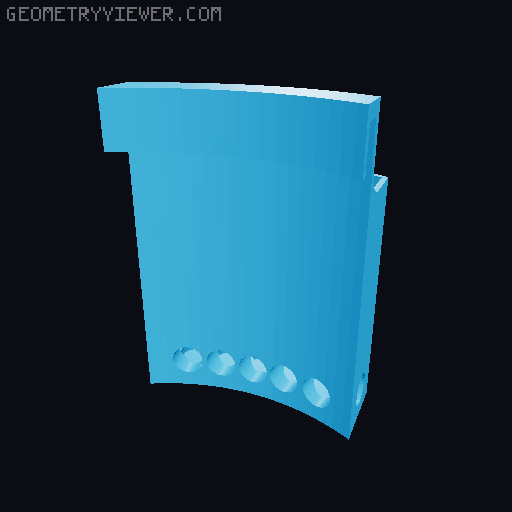 Trash bag roll dispenser - Costco kitchen bags 3D model thumbnail