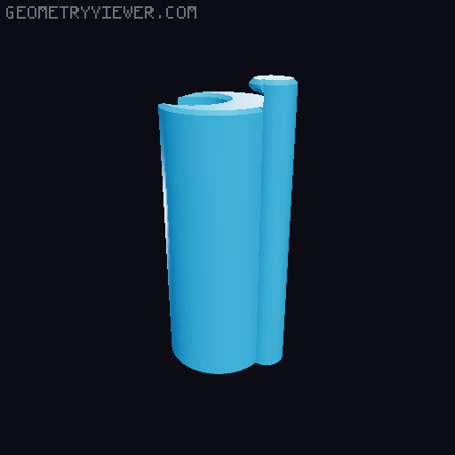 ALCH combatible battery storage box 3D model thumbnail