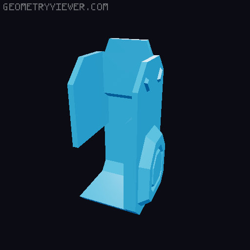 NG2 mech modular 3D model thumbnail
