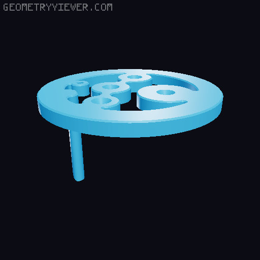 Umikot V2 for SWORKS 49mm Step Down Basket 3D model thumbnail