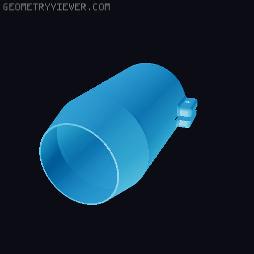 Leaf blower Meec Jula 3D model thumbnail