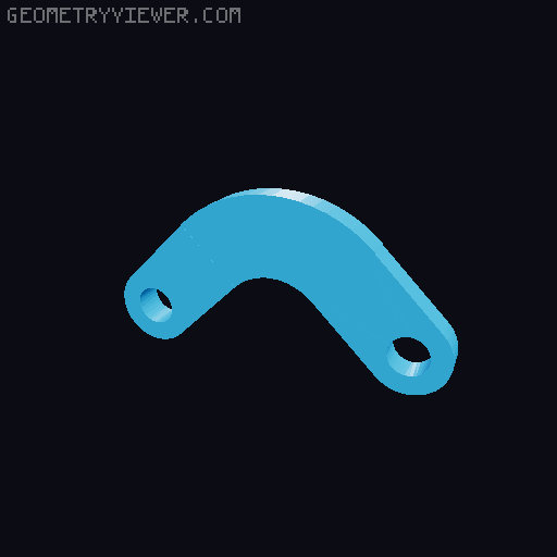 Bucket Swing Arm Replacement 3D model thumbnail