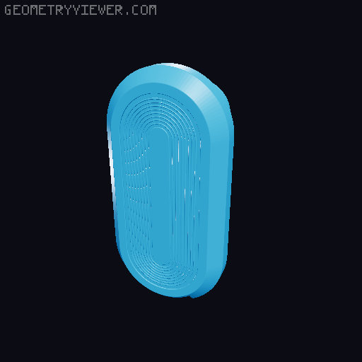 Creality K1, K1C ,K1 Max - Magnetic Door Handler 3D model thumbnail