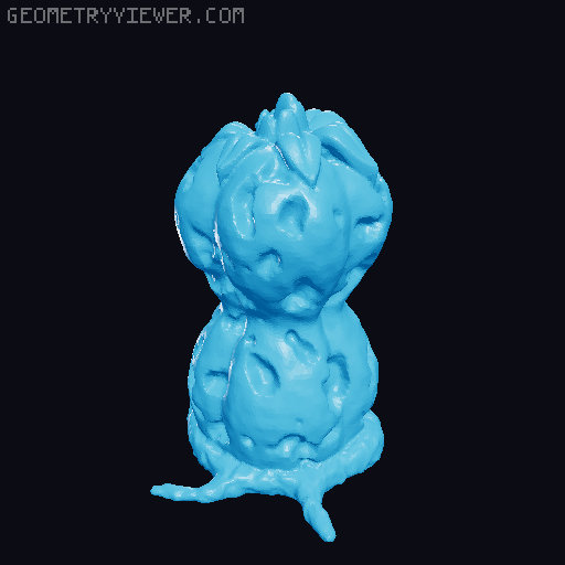 100 Fantasy Plants for Tabletop Base & Terrain Design (Alien Vegetation 61) 3D model thumbnail