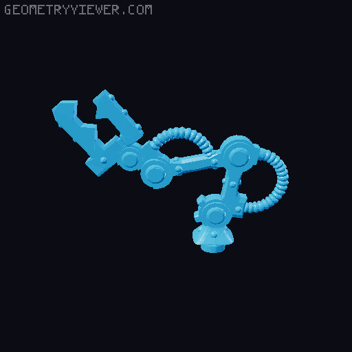 Spider Droid Kataphron 3D model thumbnail