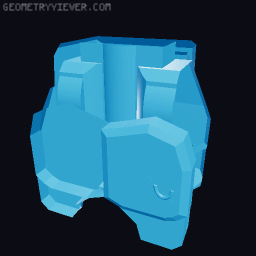 Dummy 13_Kamen Rider (Helmet, Chest, Abdomen, Waist and Metalion) 3D model thumbnail