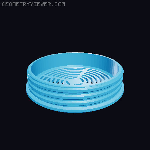 KID'nR  XL - Keep It Dry ... and Rolling for the Larger Diameter Spools! (Silica Gel Box) 3D model thumbnail