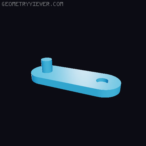 Modular Measuring Chain (up to 24 Inches) 3D model thumbnail