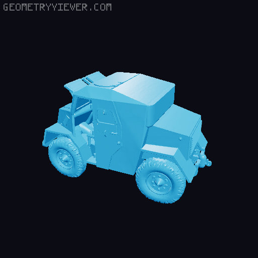 CAPLAD CANADIAN ARMORED VEHICLES  (Prototypes) 3D model thumbnail