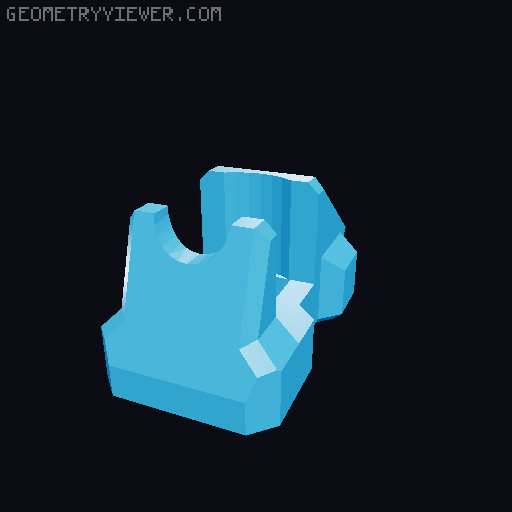 Mighty Morphin Dummy Rangers - Blue 3D model thumbnail